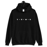 YHWH Christian Hoodie Yahweh EternalChristianTees Black S